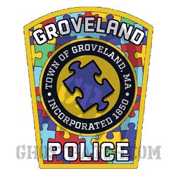 Groveland Autism Police Patch